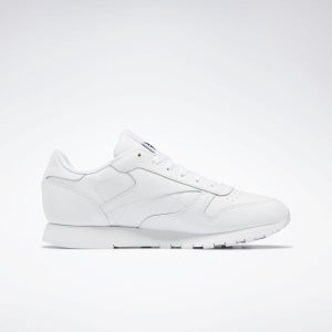 Adidasy Damskie Reebok Classic Leather Białe PL 26QFUWH